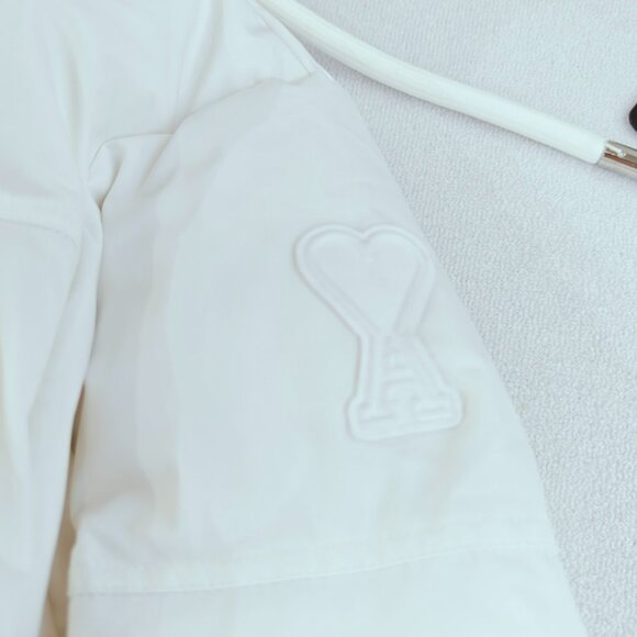 Ami White Down Jacket - Picture 2 of 7